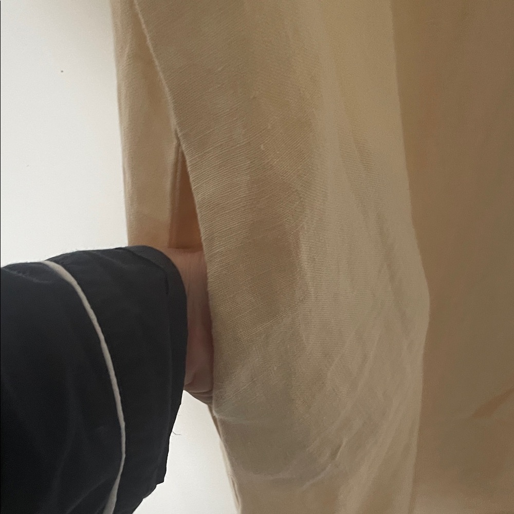 Chic Beige Linen Dress - Picture 5 of 12